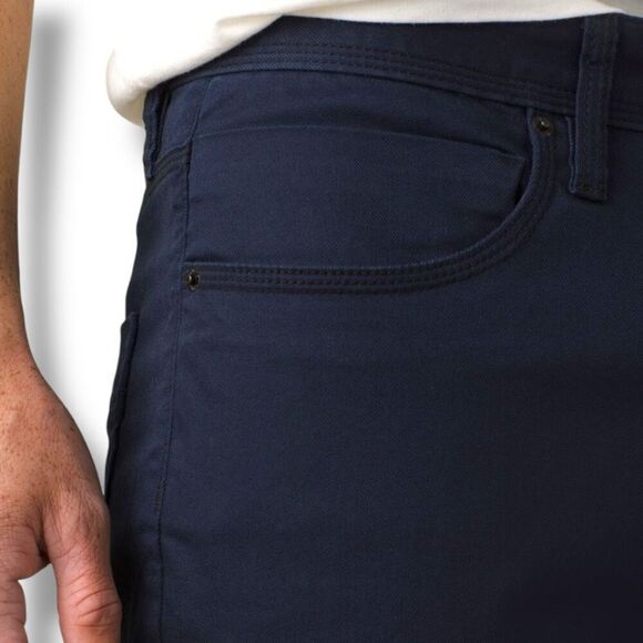 NWT prAna Bridger Jeans Men’s Size 30x36 in Indie Blue - Picture 8 of 9